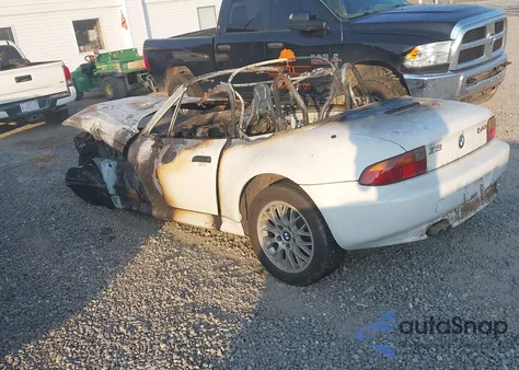 1999 BMW Z3 2.3 from USA, damaged, VIN 4USCH9333XLG00825
